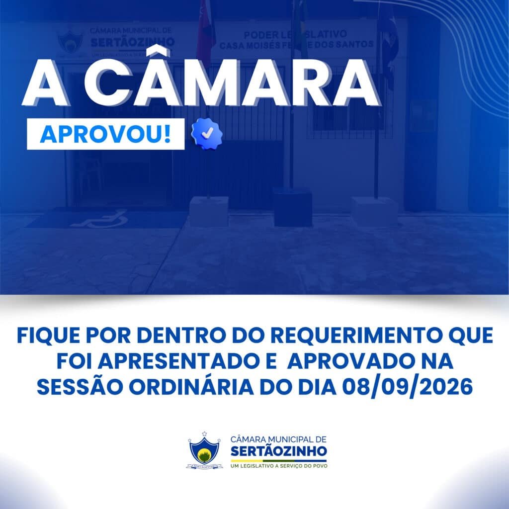 Requerimento Legislativo nº 04/2026

De autoria do vereador @vandocardososilva o requerimento solicita ao Poder Executivo Municipal informações sobre a composição financeira, honorários advocatícios e os critérios de rateio dos recursos provenientes do precatório do FUNDEF, relacionados ao Projeto de Lei nº 26/2026.

A iniciativa busca ampliar a transparência e o acesso às informações sobre a destinação desses recursos.